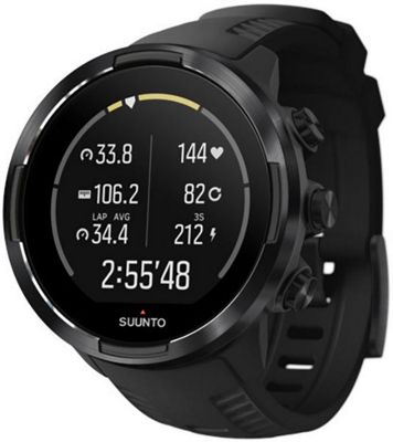 Suunto 9 GPS Multisport Watch 2018 - Negro/Negro, Negro/Negro