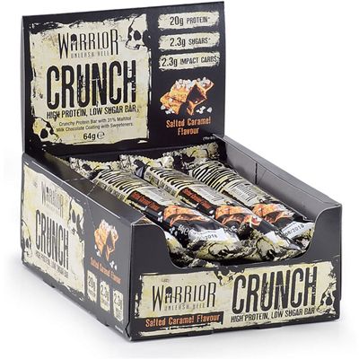 Warrior Crunch Protein Bars - 64g x 12 bars
