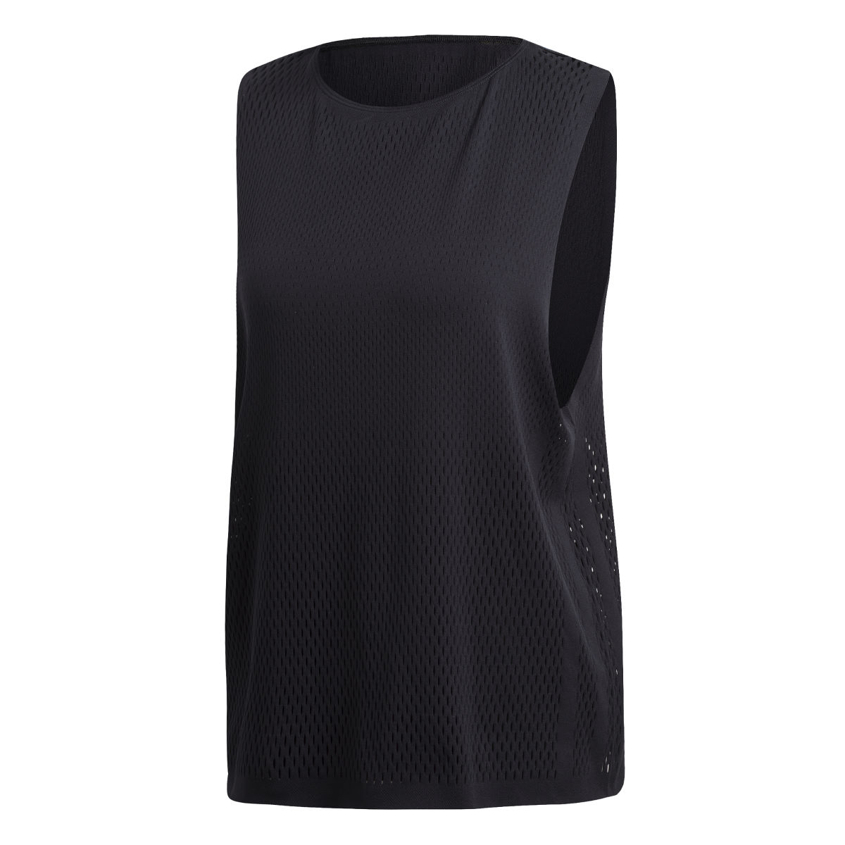 adidas Women's Warp Knit Loose Tank - Camisetas sin mangas para running