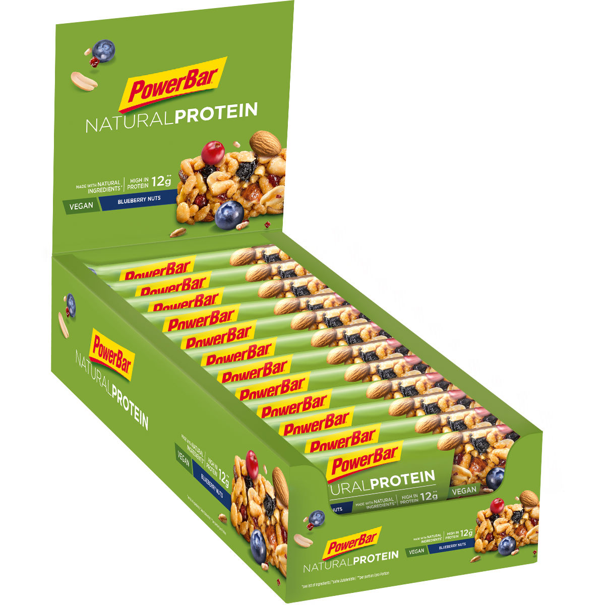 Barritas PowerBar Natural Protein (24 x 40 g) - Barritas