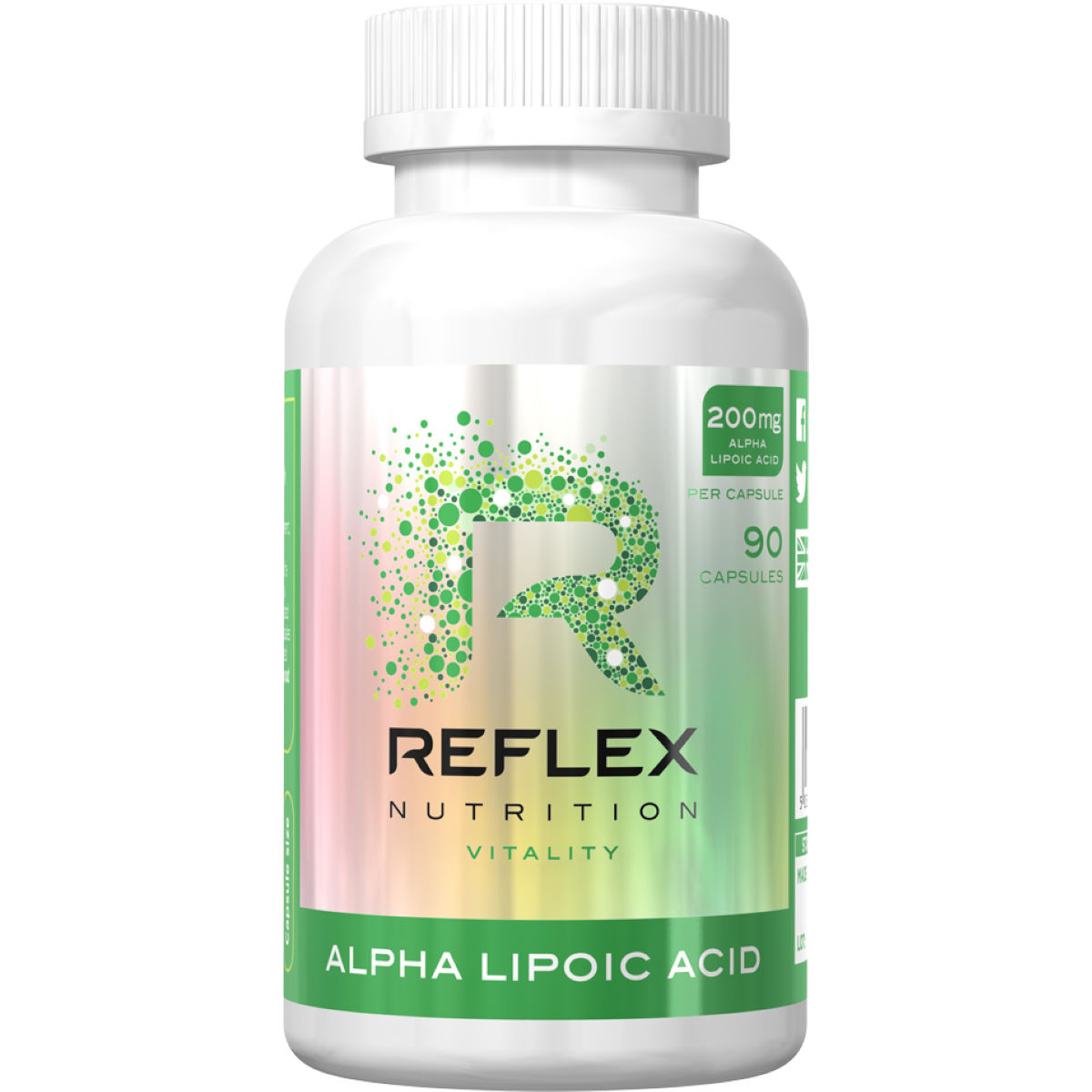 Reflex Alpha Lipoic Acid (90 Capsules) - Suplementos