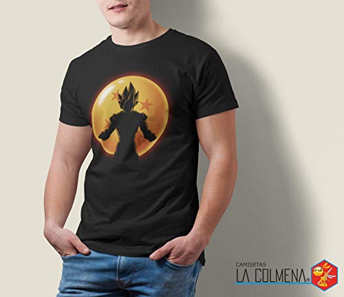 4523-Camiseta Premium,Super Saiyan Hero (ddjvigo)-XL