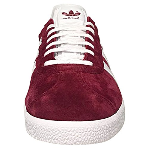 Adidas Gazelle, Zapatillas Hombre, Rojo (Collegiate Burgundy/Footwear White/Footwear White 0), 40 2/3 EU