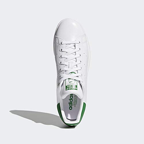 adidas Stan Smith, Zapatillas de Gimnasia para Hombre, Blanco (Ftwrwhite/Core White/Green Ftwrwhite/Core White/Green), 40 EU