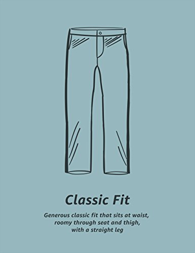 Amazon Essentials Classic-fit Wrinkle-Resistant Flat-Front Chino Pant Pantalones, Gris (Light Grey), W35/L32 (Talla del fabricante: 35W x 32L)