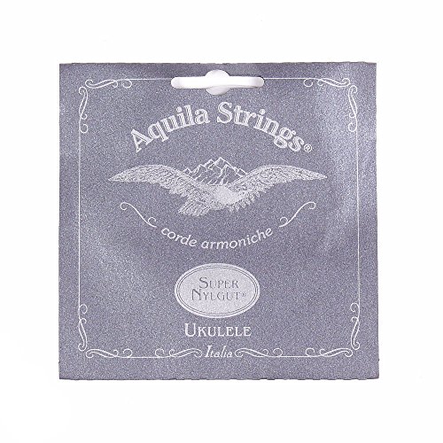 Aquila 104U - Juego de cuerdas para ukelele de concierto en Sol (grave), Do, Mi, La