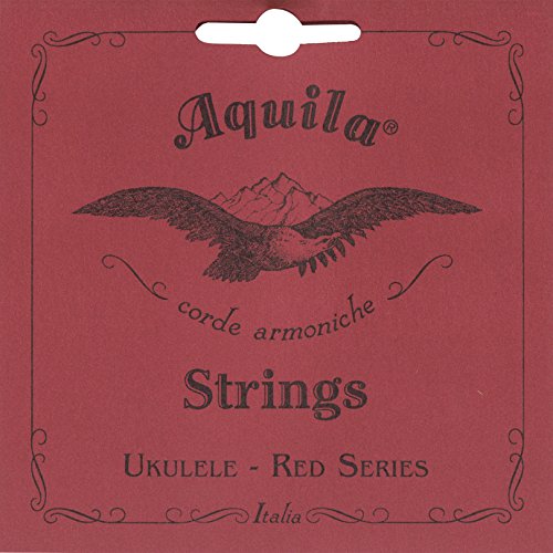 Aquila 84U - Juego de cuerdas para ukelele soprano en Sol (grave), Do, Mi, La