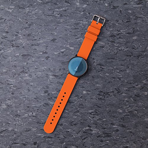 Archer Watch Straps - Correas Reloj Silicona de Liberación Rápida para Hombre y Mujer (Naranja Portland, 22mm)