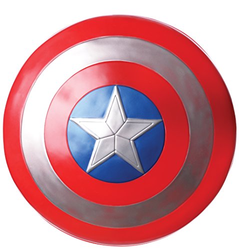 Avengers - Escudo de Capitán América, accesorio disfraz de adulto - Talla única (Rubie's 35527)