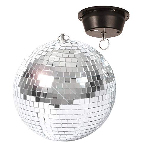 BeamZ 151.333 200mm Espejo esfera giratorio discoteca - Accesorio de discoteca (Espejo, Espejo, 20 cm)
