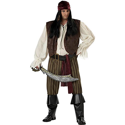 California Costumes, Disfraz de Pirata Rogue para los Hombres, Talla Plus 4XL - 5XL (Indefinido 01641)