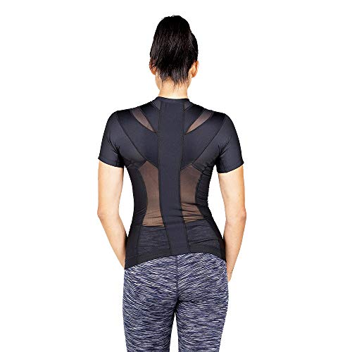 Camiseta de postura para mujer 2.0 | Soporte de postura, activación muscular, tensión de espalda y alivio del dolor |