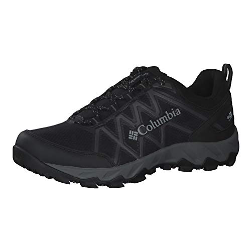 Columbia Peakfreak X2 Outdry, Zapatos de Senderismo, para Hombre, Black, Ti Grey Steel, 43 EU