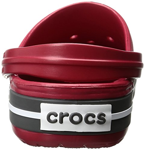 Crocs Crocband U, Zuecos Unisex Adulto, Rojo (Pepper), 41-42 EU