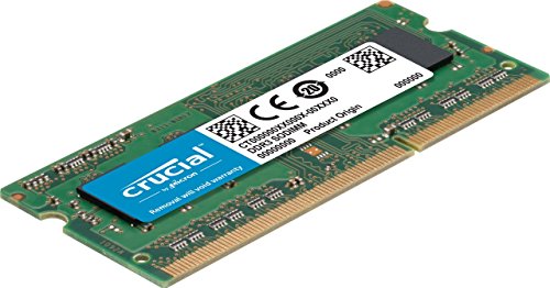 Crucial RAM CT2KIT102464BF160B 16 GB (2 x 8 GB) DDR3 1600 MHz CL11 Kit de Memoria Portátil