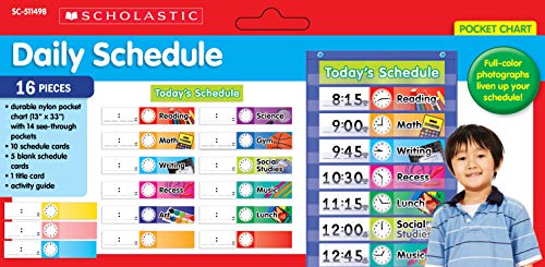 Daily Schedule Pocket Chart (Teacher's Friend)