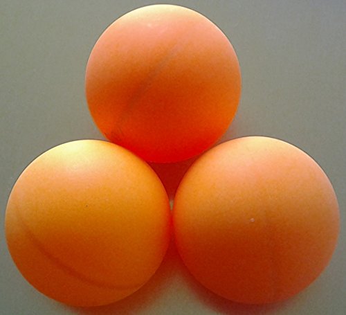 Der Sportler Aufdruck - Set de 72 Pelotas de Tenis sin impresión (38 mm de diámetro, Material Estable), Color Naranja