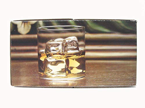 Dkristal Lote 6 Vasos Cristal Duro Capri Whisky Agua ETC 350ML PEQUEÑO