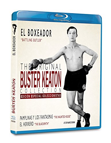 El Boxeador BD Battling Butter + Pamplinas y los Fantasmas The Haunted House  + El Herrero The Black Smith [Blu-ray]