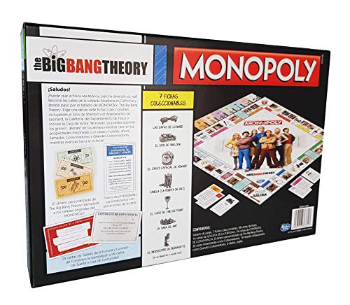 Eleven Force Monopoly The Big Bang Theory (Edición en Castellano), multicolor