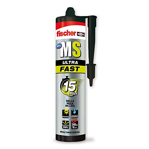 fischer 552136 adhesivo que sella y repara, Ultra fast, 290 ml