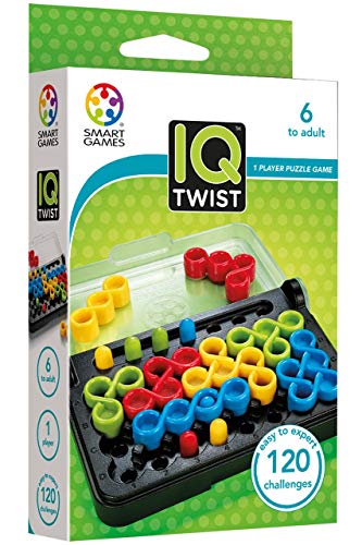 Games-SG488 Smart Games IQ Twist, Multicolor (TGO-032)