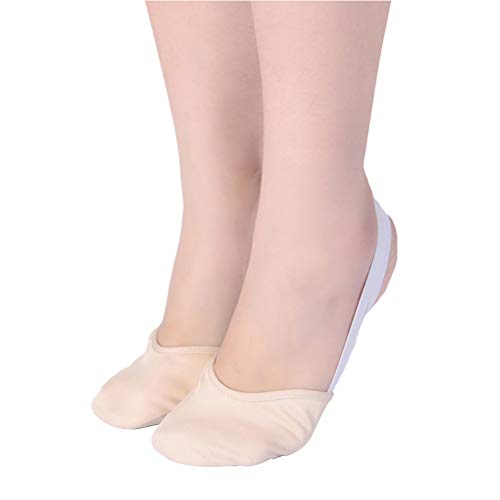 Healifty Calcetines Antideslizantes para Ballet y Yoga Suelo para Zapatos de Bailarinas de Ballet y Competición de Gimnasia Rítmica Talla S Color de Piel