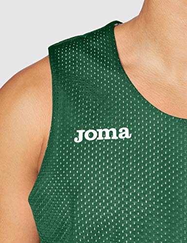 Joma Aro Basketball Reversibil Camiseta, Hombres, Verde-450, L