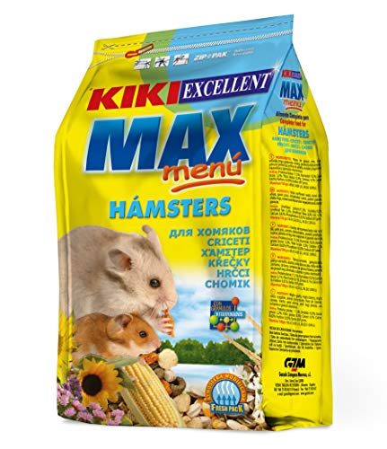 Kiki Excellent Max Menu - Alimento Completo para Hamsters, 1 kg