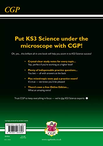 KS3 Science Complete Study & Practice - Higher (with Online Edition): Complete Revision and Practice (Complete Revision & Practice)