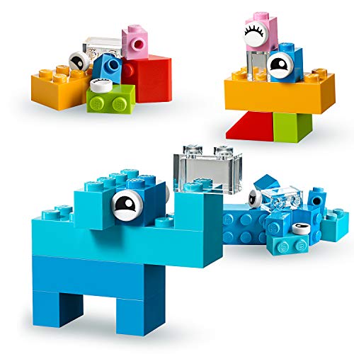 LEGO 10713 Classic Maletín Creativo, Divertidos ladrillos de colores vivos, Juego de construcción para niños
