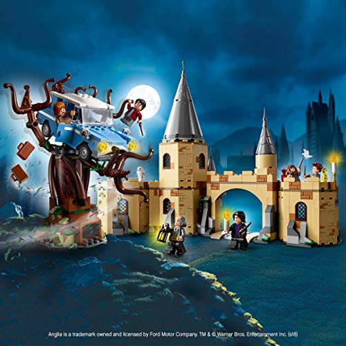 LEGO Harry Potter - Sauce Boxeador de Hogwarts, Juguete de Construcción del Mundo Mágico con Minifiguras de Harry Potter, Ron Weasley, Hermione Granger, Severus Snape y Otros Personajes (75953)