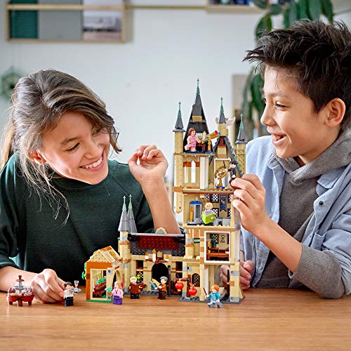 LEGO Harry Potter Torre de Astronomía Juguete Compatible con los Sets Gran Comedor de Hogwarts y Sauce Boxeador, Multicolor (75969)