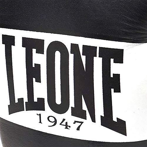 Leone 1947 GN047 Shock guantes de boxeo, Unisex adulto, negro