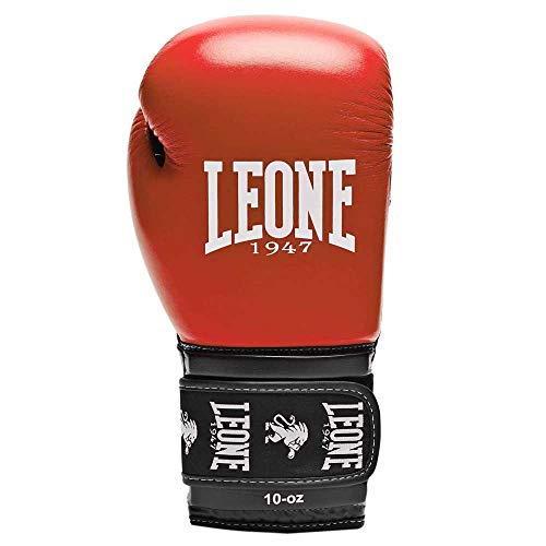 Leone 1947 Guantes de boxeo Ambassador GN207 rojo (16 oz)