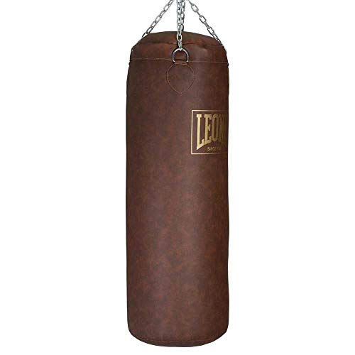 Leone AT283 - Saco de Boxeo, 30 kg, Color marrón