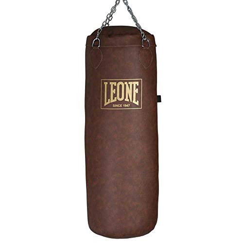 Leone AT283 - Saco de Boxeo, 30 kg, Color marrón