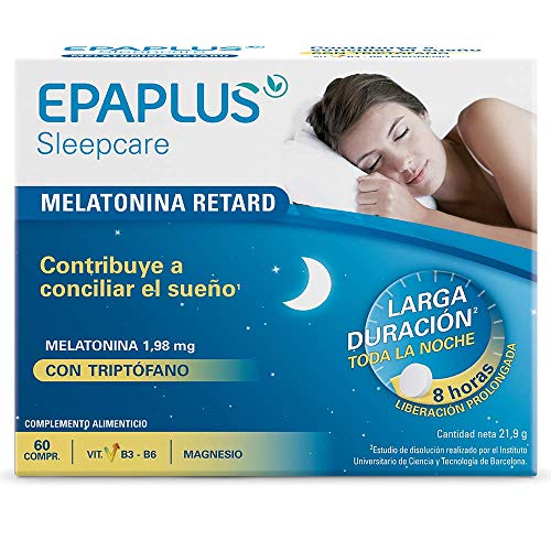 Melatonina Epaplus Sueño Liberación prolongada 60 comprimidos