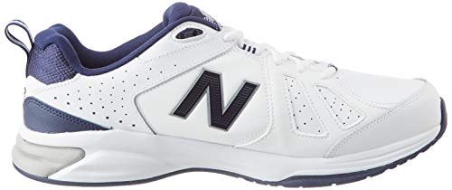 New Balance 624v5, Zapatillas Deportivas para Interior para Hombre, White, 49 EU XX Wide
