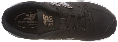 New Balance Gw500v1, Zapatillas de Deporte para Mujer, Negro (Black/Rose Gold Br Black), 37.5 EU