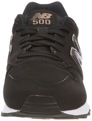 New Balance Gw500v1, Zapatillas de Deporte para Mujer, Negro (Black/Rose Gold Br Black), 39 EU