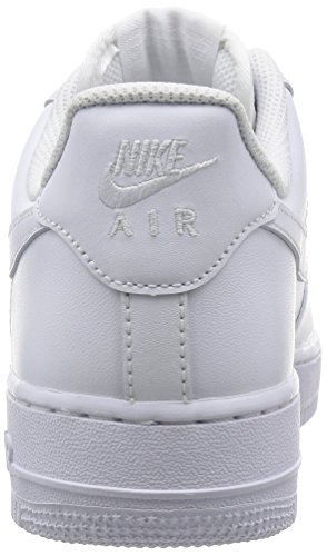 Nike Air Force 1 '07, Zapatillas de Deporte Hombre, Blanco White White, 42 EU