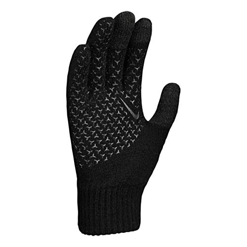 Nike Guantes Unisex YA Knitted Tech and Grip 2.0, Color Negro, S/M