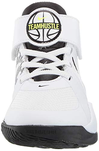 Nike Team Hustle D 9 (PS), Basketball Shoe, Blanca, 28 EU