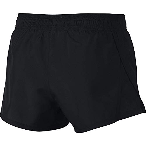 NIKE W NK 10K Short Sport Shorts, Mujer, Black/Black/Black/Wolf Grey, L