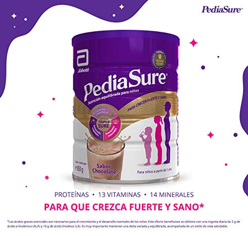 PediaSure – para Niños, Sabor Chocolate, con Proteínas, Vitaminas y Minerales - 850 g