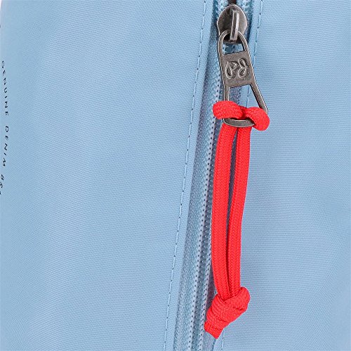 Pepe Jeans Yoga Mochila Adaptable para Portátil 15,6" Azul 33x44x19 cms Poliéster 25.92L