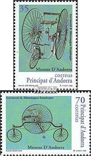 Prophila Collection Andorra - españolas Correos 263-264 (Completa.edición.) 1999 Bicicletas (Sellos para los coleccionistas) Bicicletas