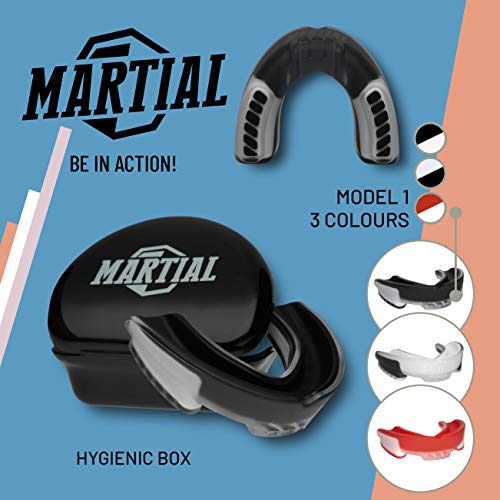¡Protector bucal Martial Vindicator para una respiración Ideal y fácil de Ajustar! Protector bucal de Diferentes Formas. para Artes Marciales, MMA, Boxeo, Kickboxing, Hockey, fútbol - Adultos