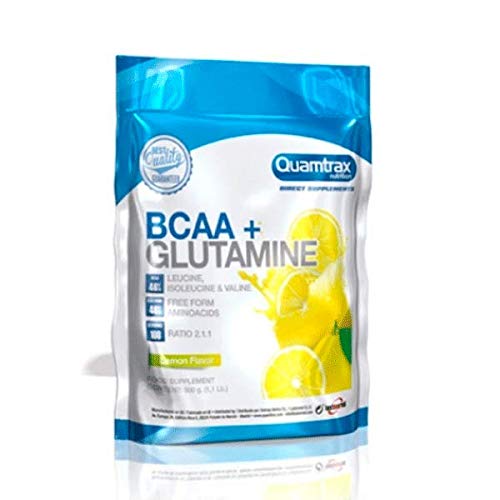 Quamtrax Direct BCAA + Glutamine - 500 gr Limón